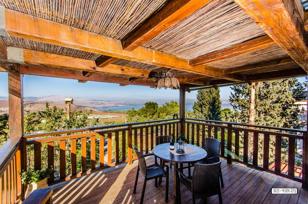 Beautiful Lake View Wooden House Villa Tiberias Luaran gambar